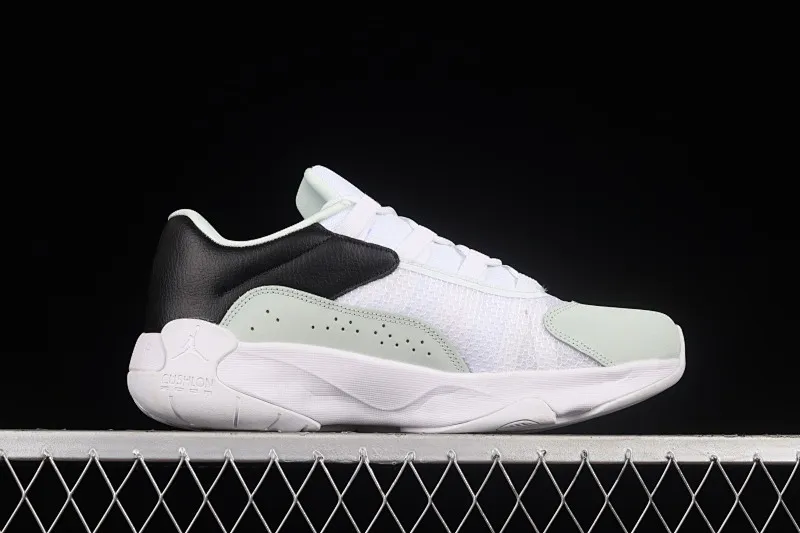 All categories Air Jordan Jordan series basketball shoes Air Jordan 11 Air Jordan 11 CMFT Low AJ11 Joe 11 white black green low-top anti-slip shock-absorbing basketball shoes CW0784-300